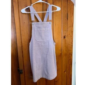 Light purple overall dress